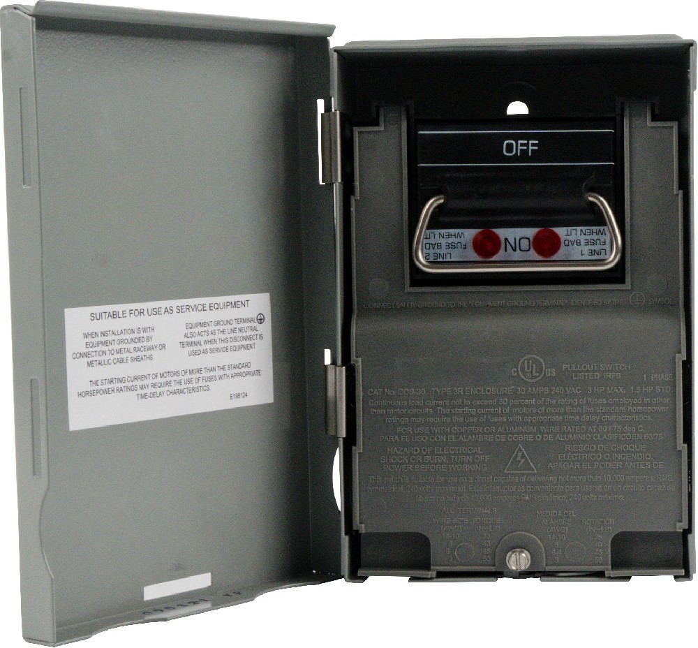 LTS-60AN -Pull-Out Disconnect Box, 60A  NO Fused